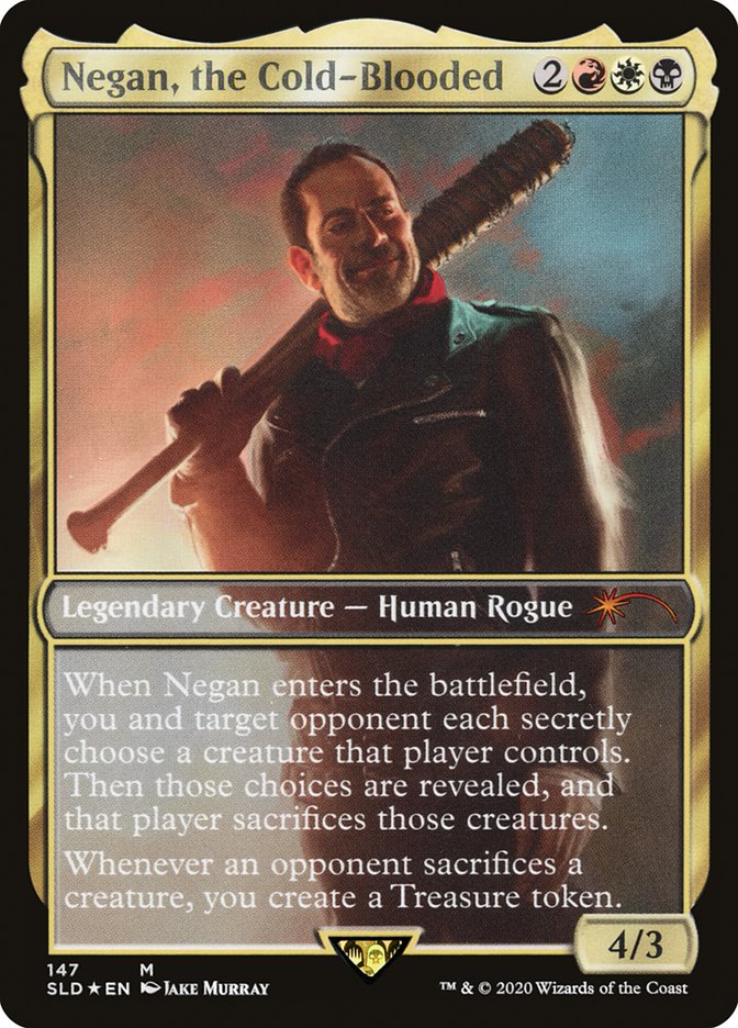 Negan, the Cold-Blooded [Secret Lair Drop Series] MTG Single Magic: The Gathering | Red Claw Gaming
