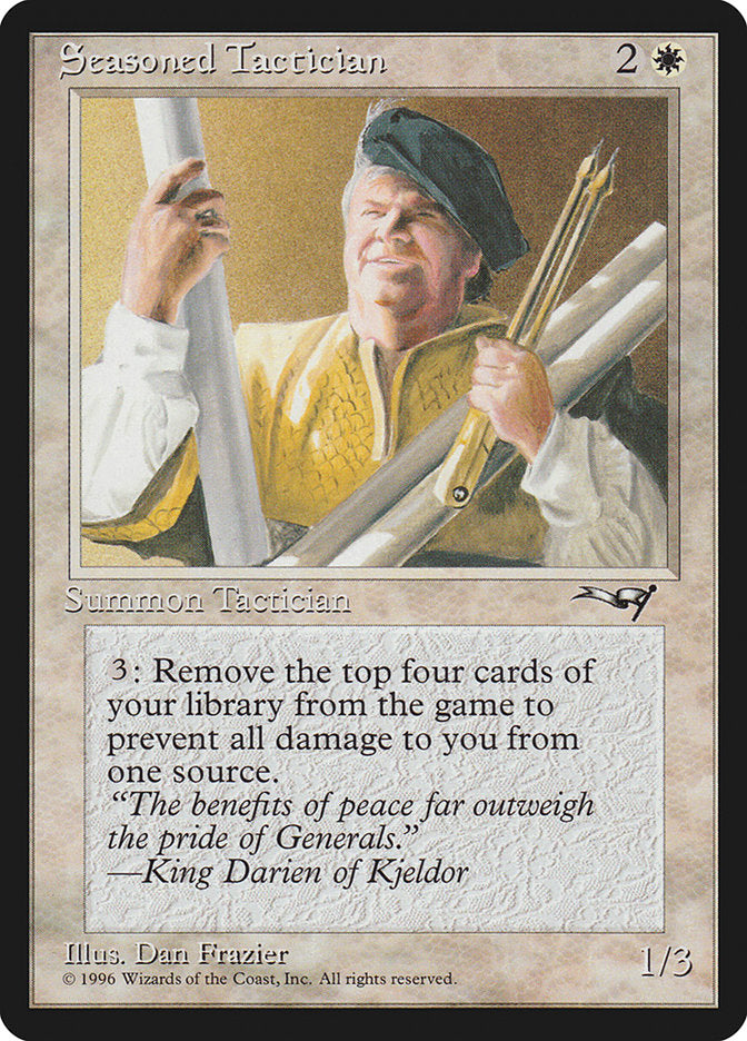 Seasoned Tactician [Alliances] MTG Single Magic: The Gathering | Red Claw Gaming
