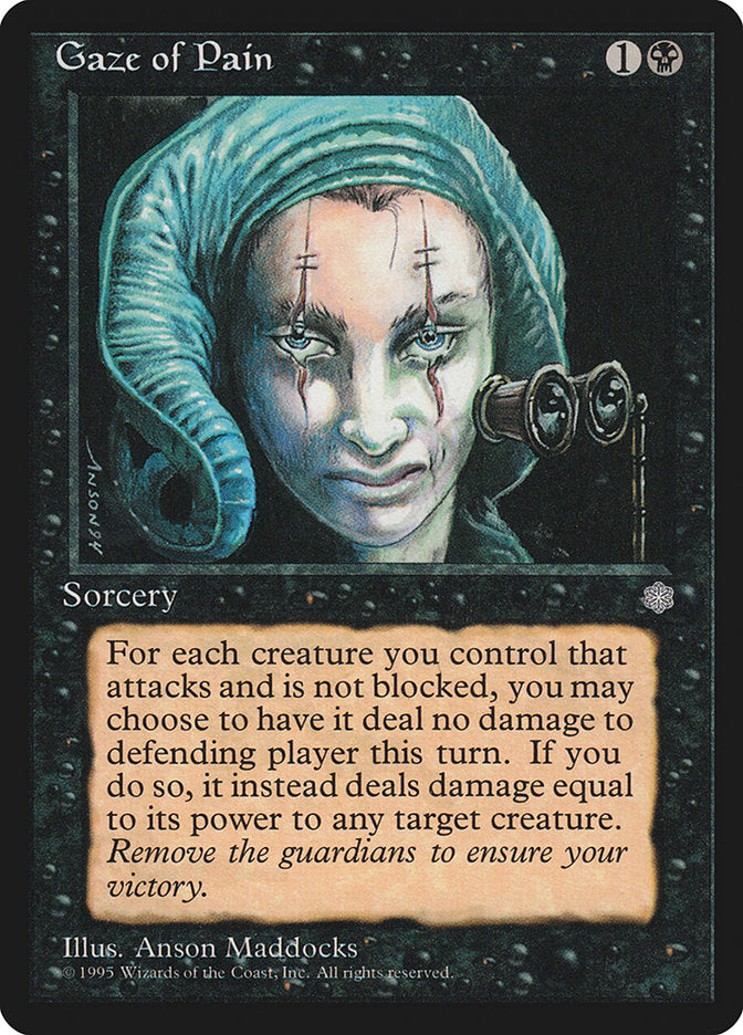 Gaze of Pain [Ice Age] MTG Single Magic: The Gathering | Red Claw Gaming