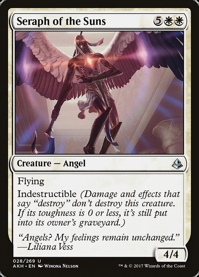 Seraph of the Suns [Amonkhet] MTG Single Magic: The Gathering | Red Claw Gaming