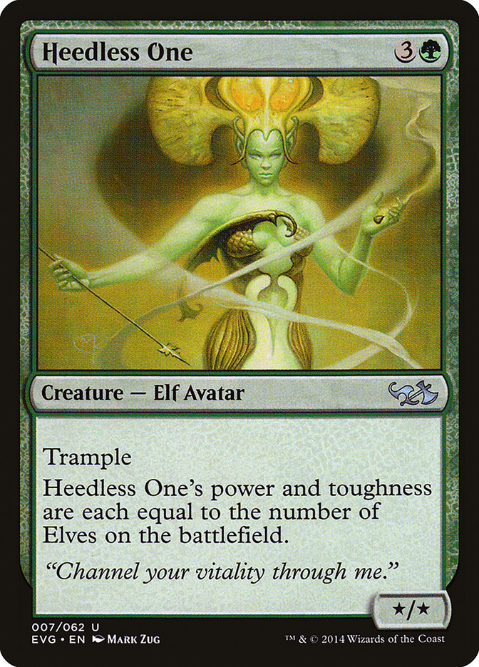 Heedless One (Elves vs. Goblins) [Duel Decks Anthology] MTG Single Magic: The Gathering | Red Claw Gaming