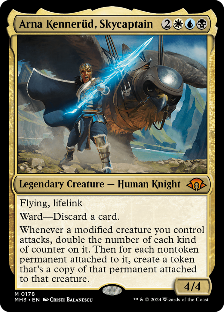 Arna Kennerud, Skycaptain [Modern Horizons 3] MTG Single Magic: The Gathering    | Red Claw Gaming