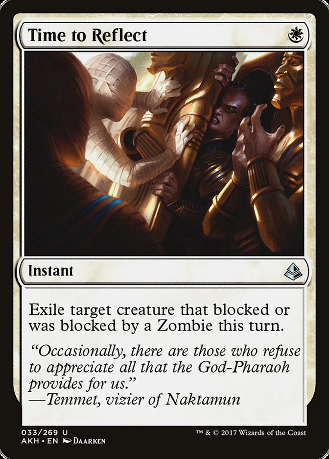 Time to Reflect [Amonkhet] MTG Single Magic: The Gathering | Red Claw Gaming