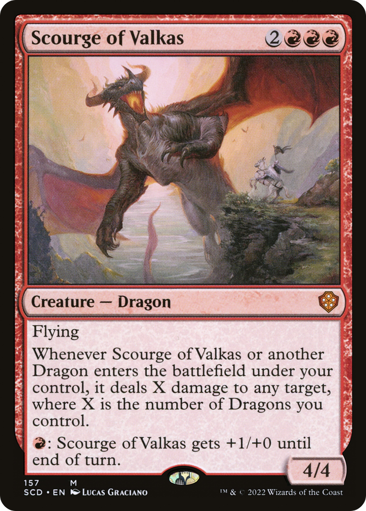 Scourge of Valkas [Starter Commander Decks] MTG Single Magic: The Gathering | Red Claw Gaming