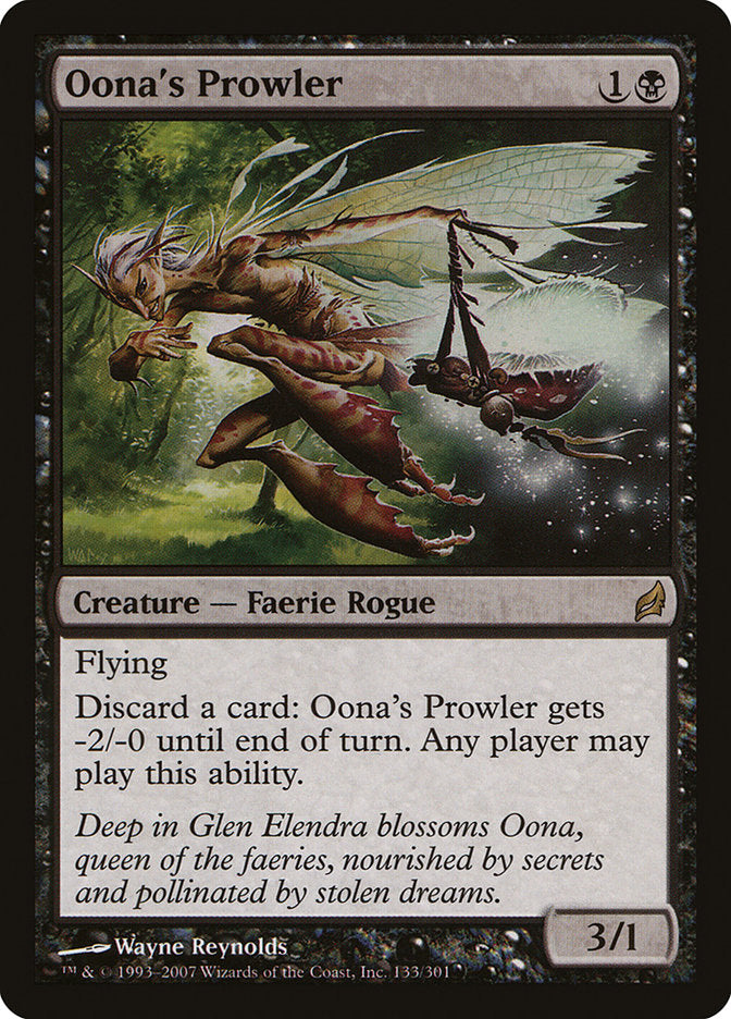 Oona's Prowler [Lorwyn] MTG Single Magic: The Gathering | Red Claw Gaming