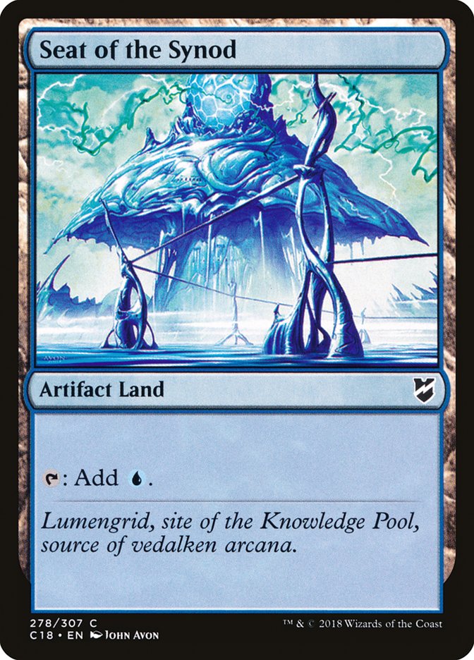 Seat of the Synod [Commander 2018] MTG Single Magic: The Gathering | Red Claw Gaming