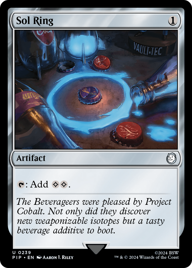 Sol Ring [Fallout] MTG Single Magic: The Gathering | Red Claw Gaming