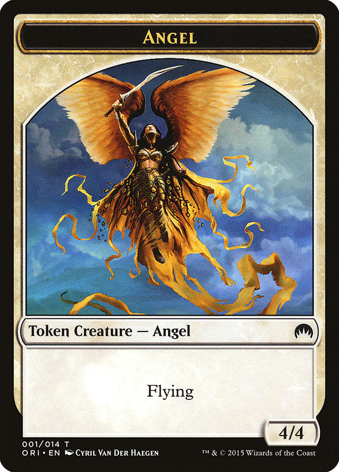 Angel Token [Magic Origins Tokens] MTG Single Magic: The Gathering | Red Claw Gaming