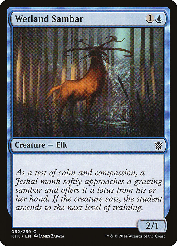 Wetland Sambar [Khans of Tarkir] MTG Single Magic: The Gathering | Red Claw Gaming