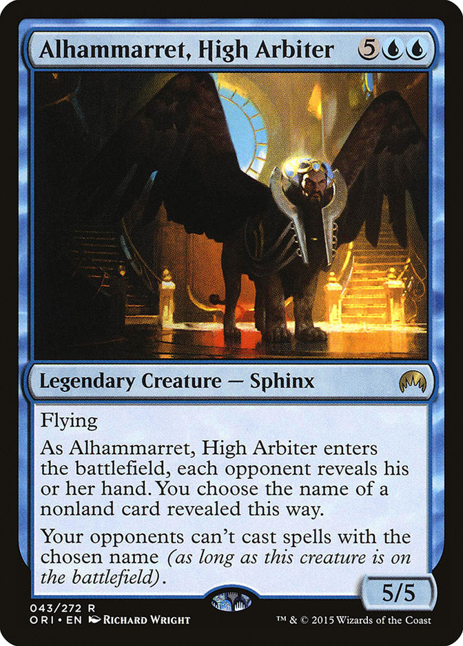 Alhammarret, High Arbiter [Magic Origins] MTG Single Magic: The Gathering | Red Claw Gaming