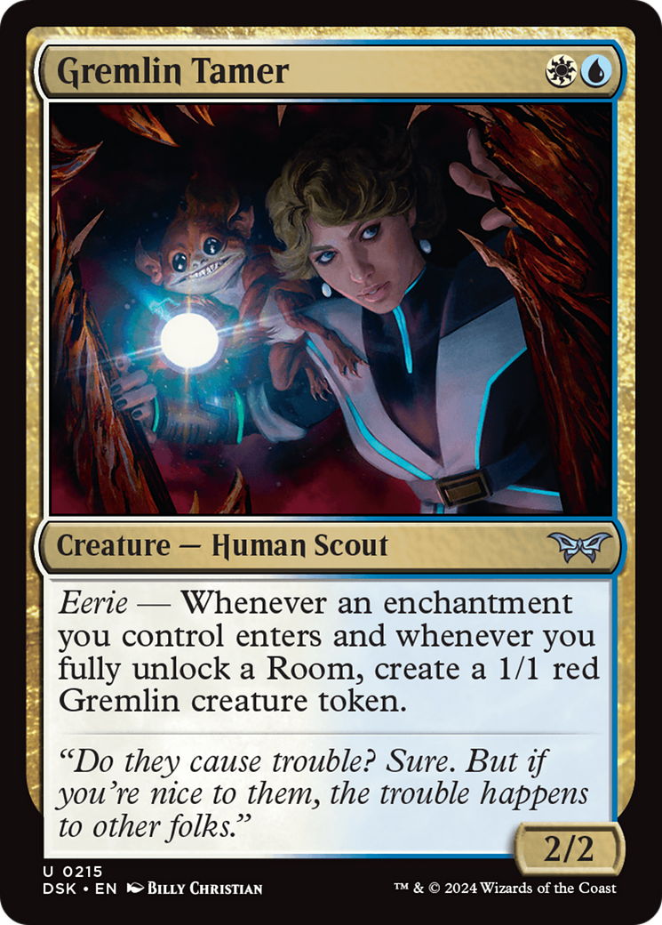 Gremlin Tamer [Duskmourn: House of Horror] MTG Single Magic: The Gathering | Red Claw Gaming