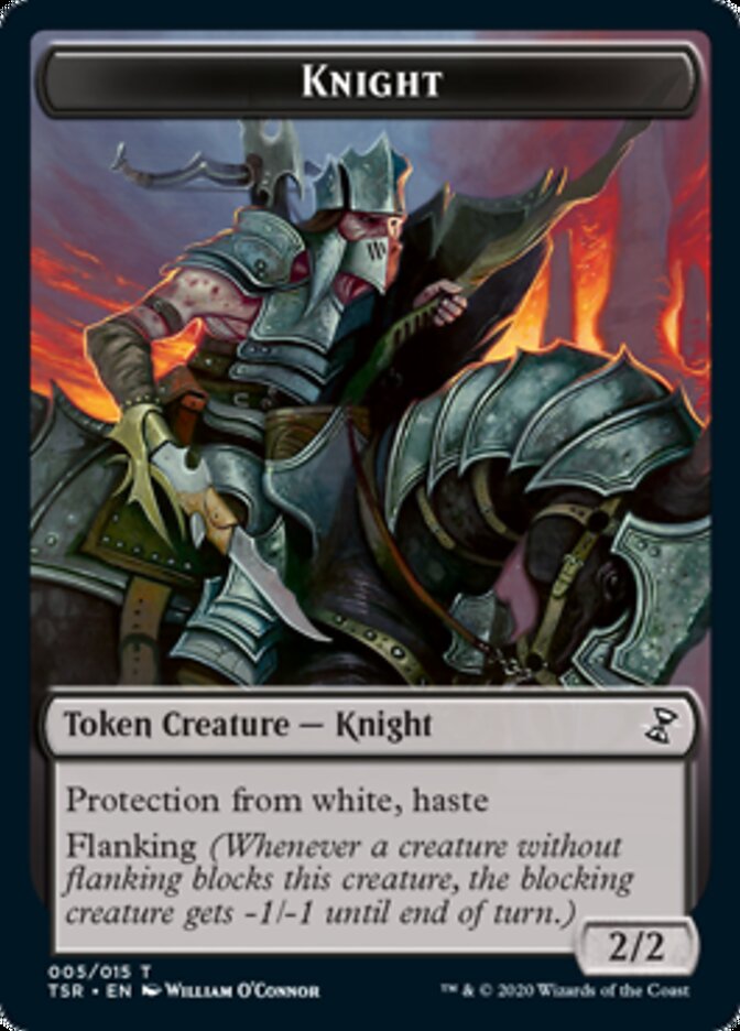 Knight Token [Time Spiral Remastered Tokens] MTG Single Magic: The Gathering | Red Claw Gaming