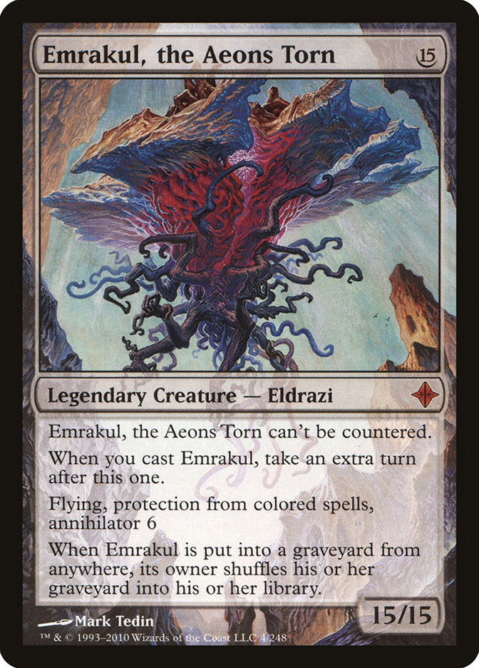 Emrakul, the Aeons Torn [Rise of the Eldrazi] MTG Single Magic: The Gathering | Red Claw Gaming