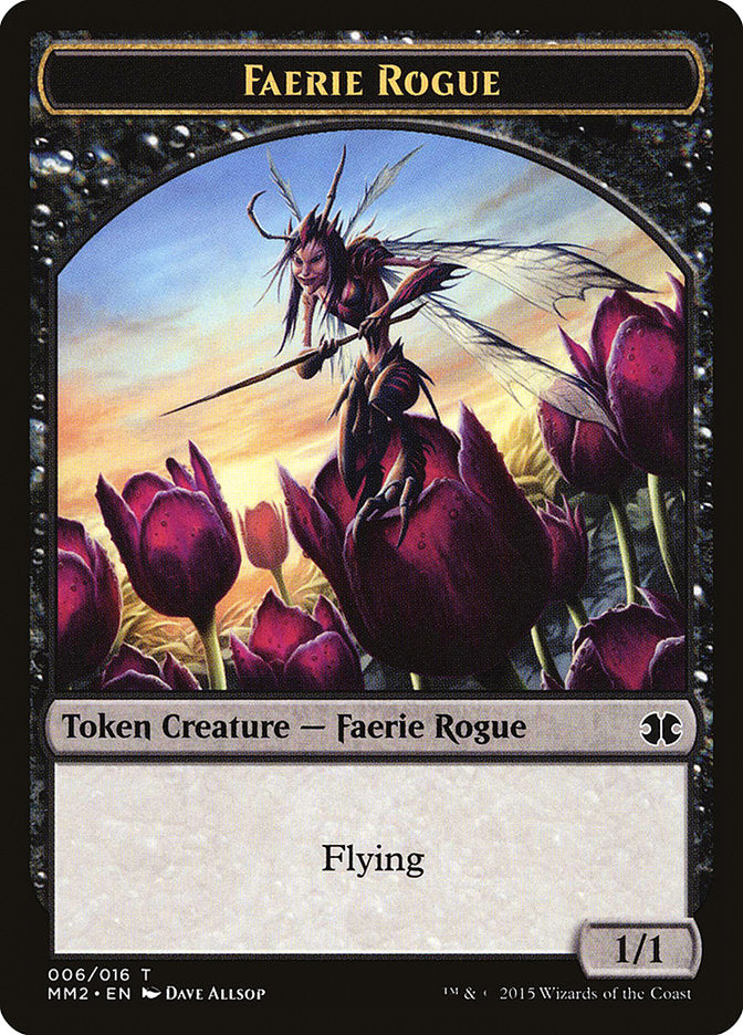 Faerie Rogue Token [Modern Masters 2015 Tokens] MTG Single Magic: The Gathering | Red Claw Gaming