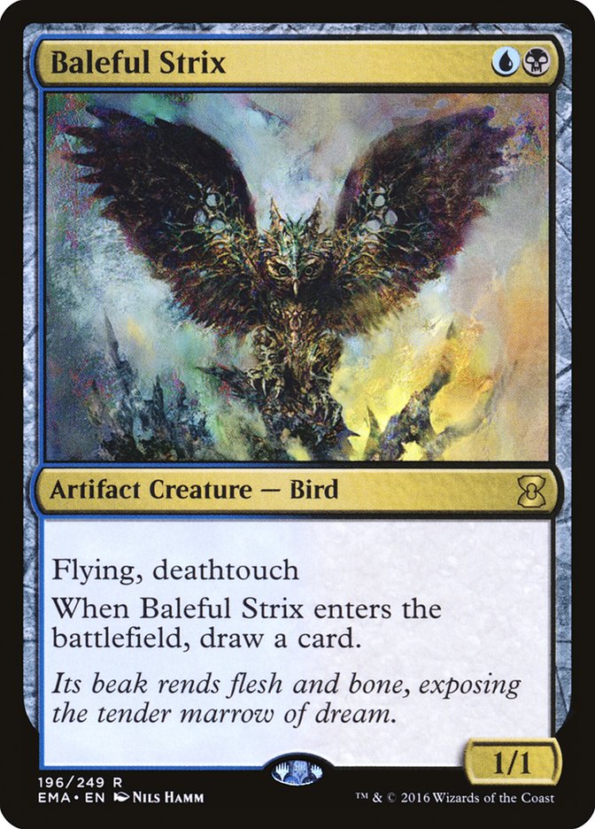 Baleful Strix [Eternal Masters] MTG Single Magic: The Gathering | Red Claw Gaming