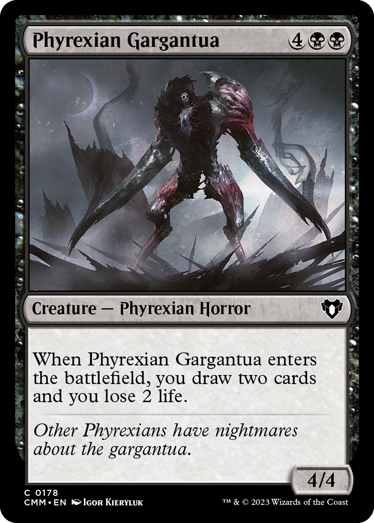 Phyrexian Gargantua [Commander Masters] MTG Single Magic: The Gathering    | Red Claw Gaming