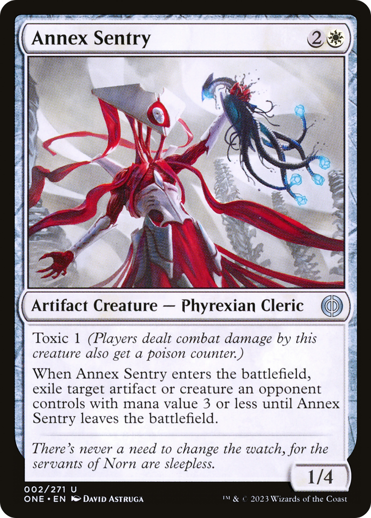 Annex Sentry [Phyrexia: All Will Be One] MTG Single Magic: The Gathering | Red Claw Gaming