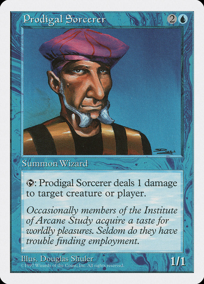 Prodigal Sorcerer [Fifth Edition] MTG Single Magic: The Gathering | Red Claw Gaming