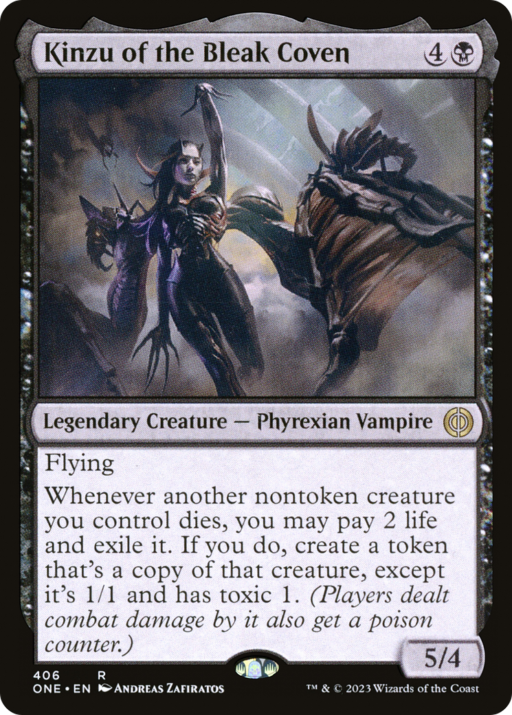 Kinzu of the Bleak Coven [Phyrexia: All Will Be One] MTG Single Magic: The Gathering | Red Claw Gaming