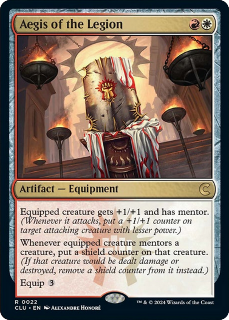 Aegis of the Legion [Ravnica: Clue Edition] MTG Single Magic: The Gathering | Red Claw Gaming