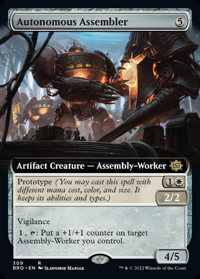 Autonomous Assembler (Extended Art) [The Brothers' War] MTG Single Magic: The Gathering | Red Claw Gaming