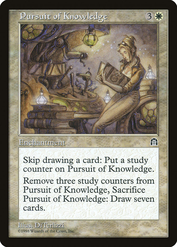 Pursuit of Knowledge [Stronghold] MTG Single Magic: The Gathering | Red Claw Gaming