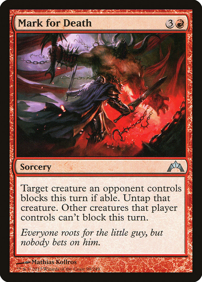 Mark for Death [Gatecrash] MTG Single Magic: The Gathering | Red Claw Gaming