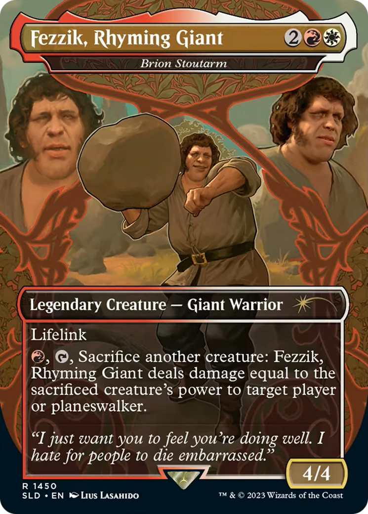 Fezzik, Rhyming Giant - Brion Stoutarm [Secret Lair Drop Series] | Red Claw Gaming