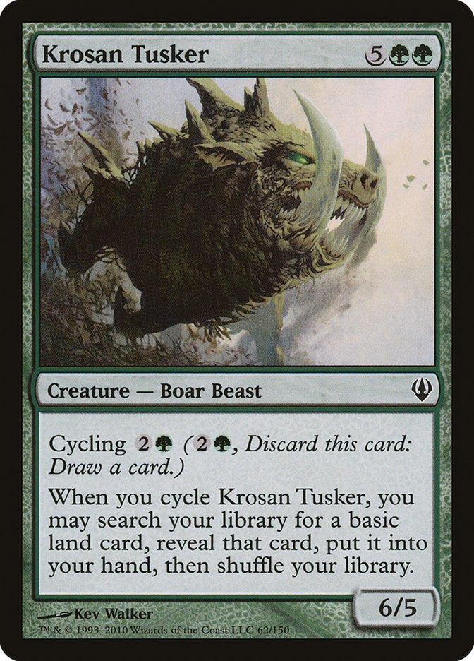 Krosan Tusker [Archenemy] MTG Single Magic: The Gathering | Red Claw Gaming