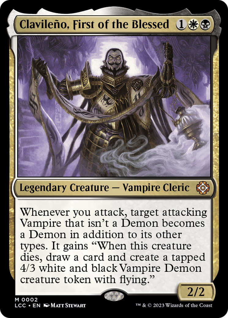 Clavileno, First of the Blessed [The Lost Caverns of Ixalan Commander] MTG Single Magic: The Gathering | Red Claw Gaming