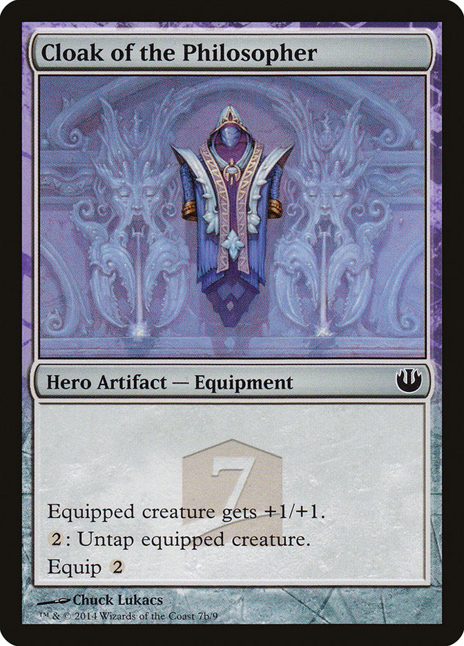 Cloak of the Philosopher [Journey into Nyx Hero's Path] MTG Single Magic: The Gathering | Red Claw Gaming