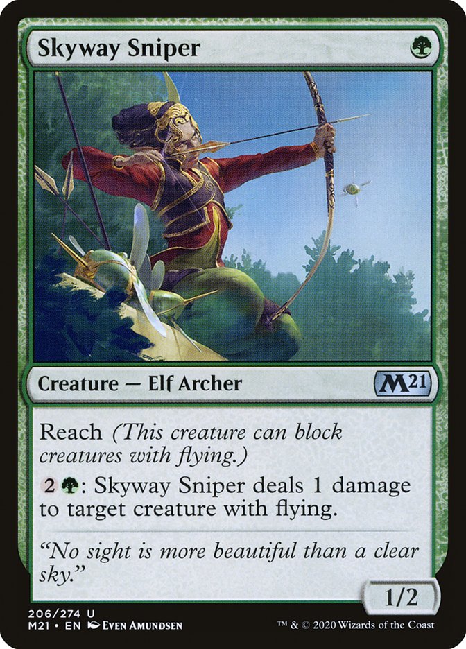 Skyway Sniper [Core Set 2021] MTG Single Magic: The Gathering | Red Claw Gaming