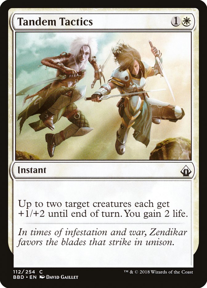 Tandem Tactics [Battlebond] MTG Single Magic: The Gathering | Red Claw Gaming