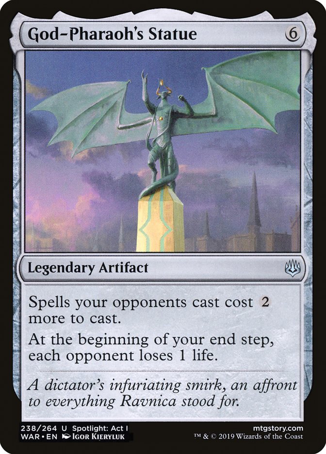 God-Pharaoh's Statue [War of the Spark] MTG Single Magic: The Gathering | Red Claw Gaming