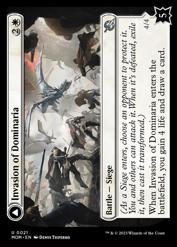 Invasion of Dominaria // Serra Faithkeeper [March of the Machine] MTG Single Magic: The Gathering    | Red Claw Gaming