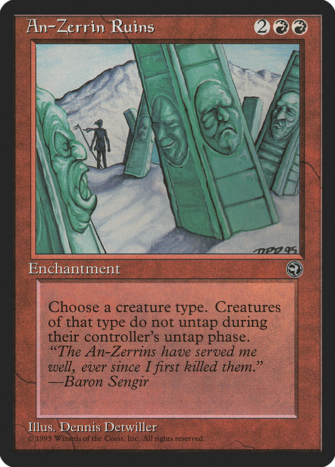 An-Zerrin Ruins [Homelands] MTG Single Magic: The Gathering | Red Claw Gaming