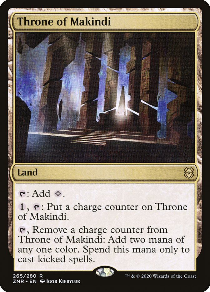 Throne of Makindi [Zendikar Rising] MTG Single Magic: The Gathering | Red Claw Gaming