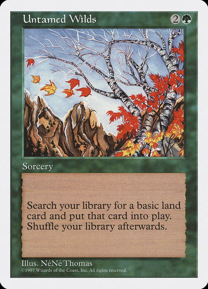 Untamed Wilds [Fifth Edition] MTG Single Magic: The Gathering | Red Claw Gaming