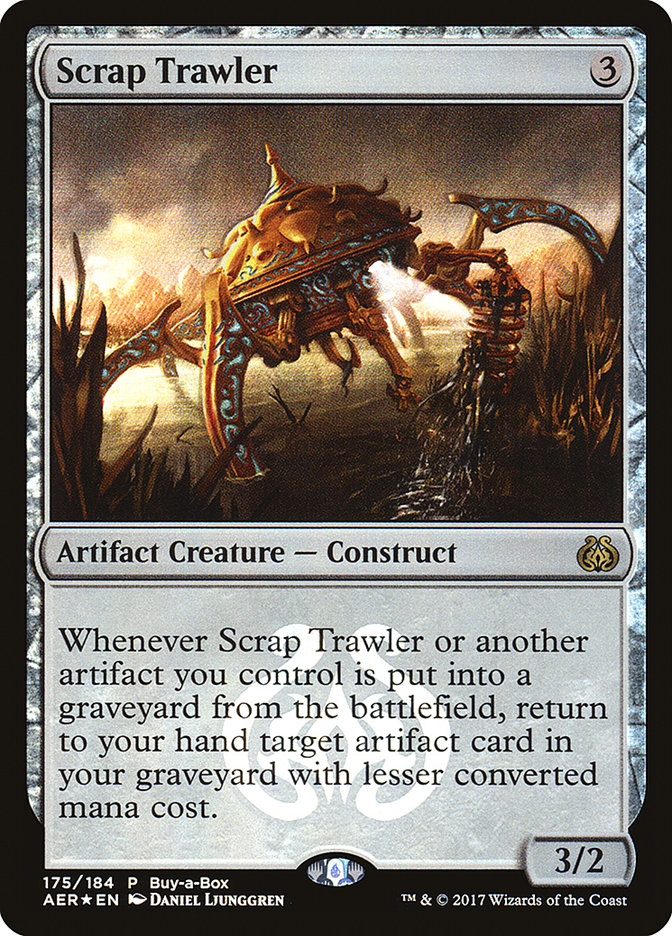 Scrap Trawler (Buy-A-Box) [Aether Revolt Promos] MTG Single Magic: The Gathering | Red Claw Gaming