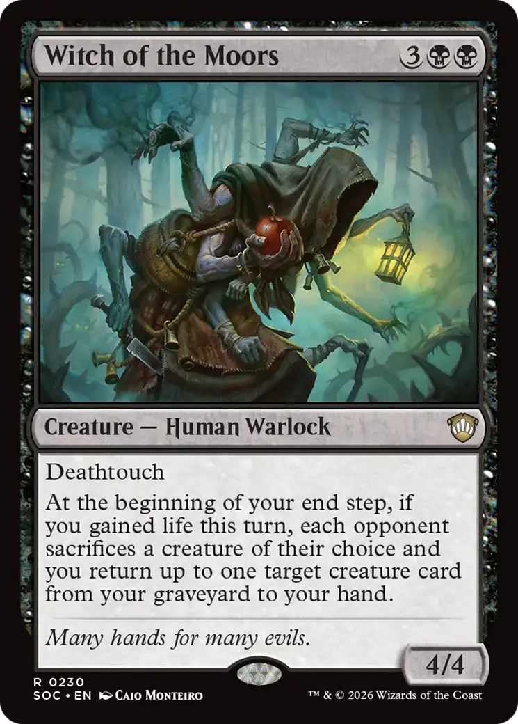 Witch of the Moors [Secrets of Strixhaven Commander] MTG Single Magic: The Gathering | Red Claw Gaming