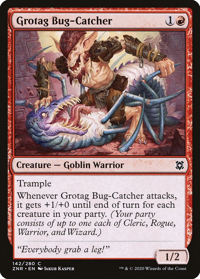 Grotag Bug-Catcher [Zendikar Rising] MTG Single Magic: The Gathering | Red Claw Gaming