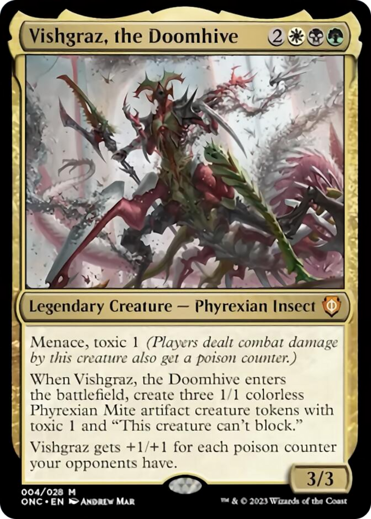 Vishgraz, the Doomhive [Phyrexia: All Will Be One Commander] MTG Single Magic: The Gathering | Red Claw Gaming