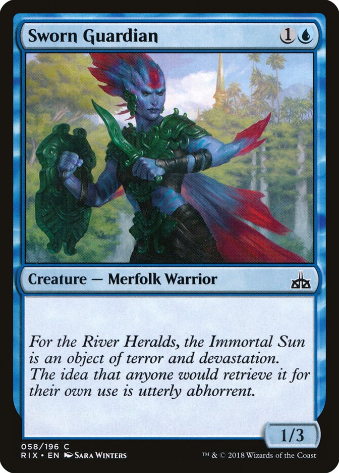 Sworn Guardian [Rivals of Ixalan] MTG Single Magic: The Gathering | Red Claw Gaming