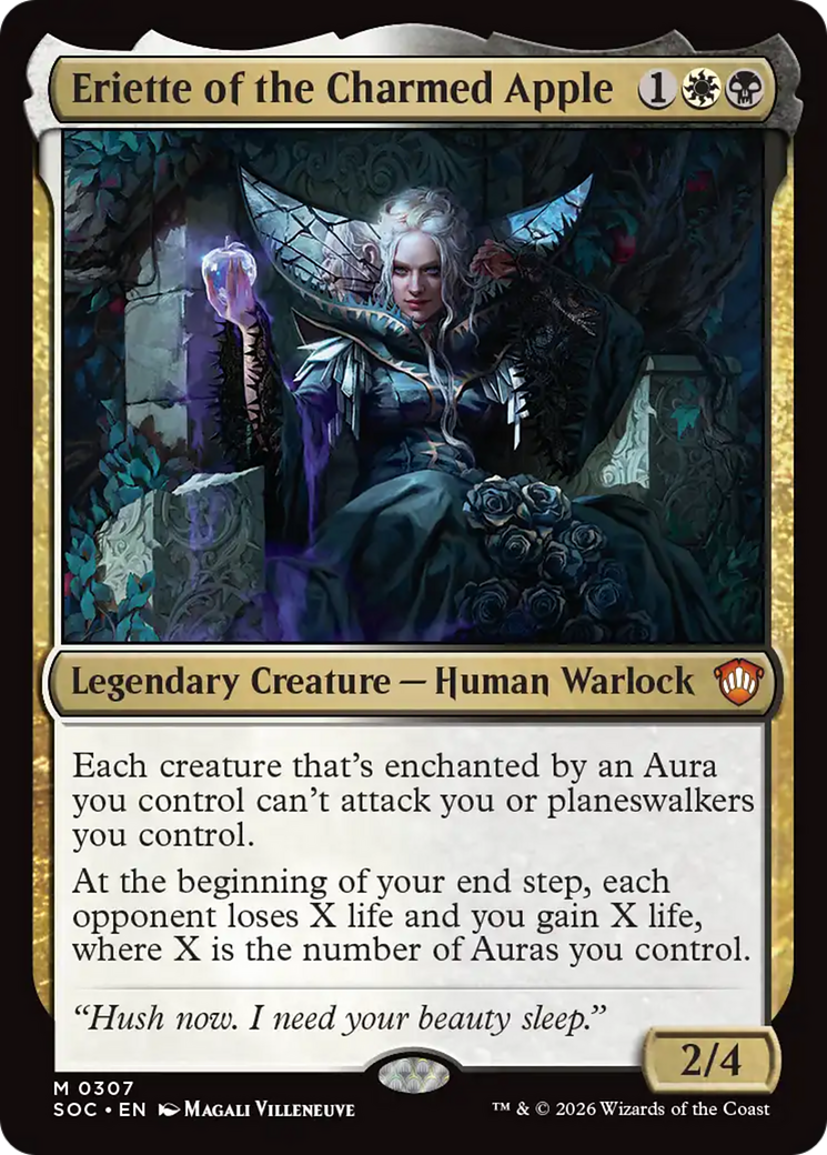 Eriette of the Charmed Apple [Secrets of Strixhaven Commander] MTG Single Magic: The Gathering | Red Claw Gaming