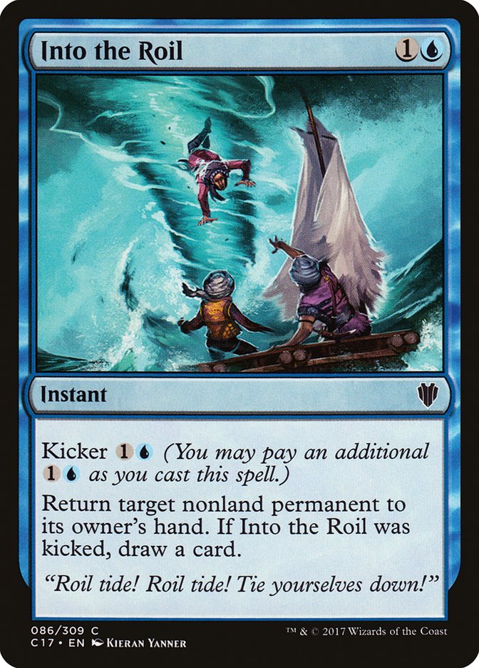 Into the Roil [Commander 2017] MTG Single Magic: The Gathering | Red Claw Gaming