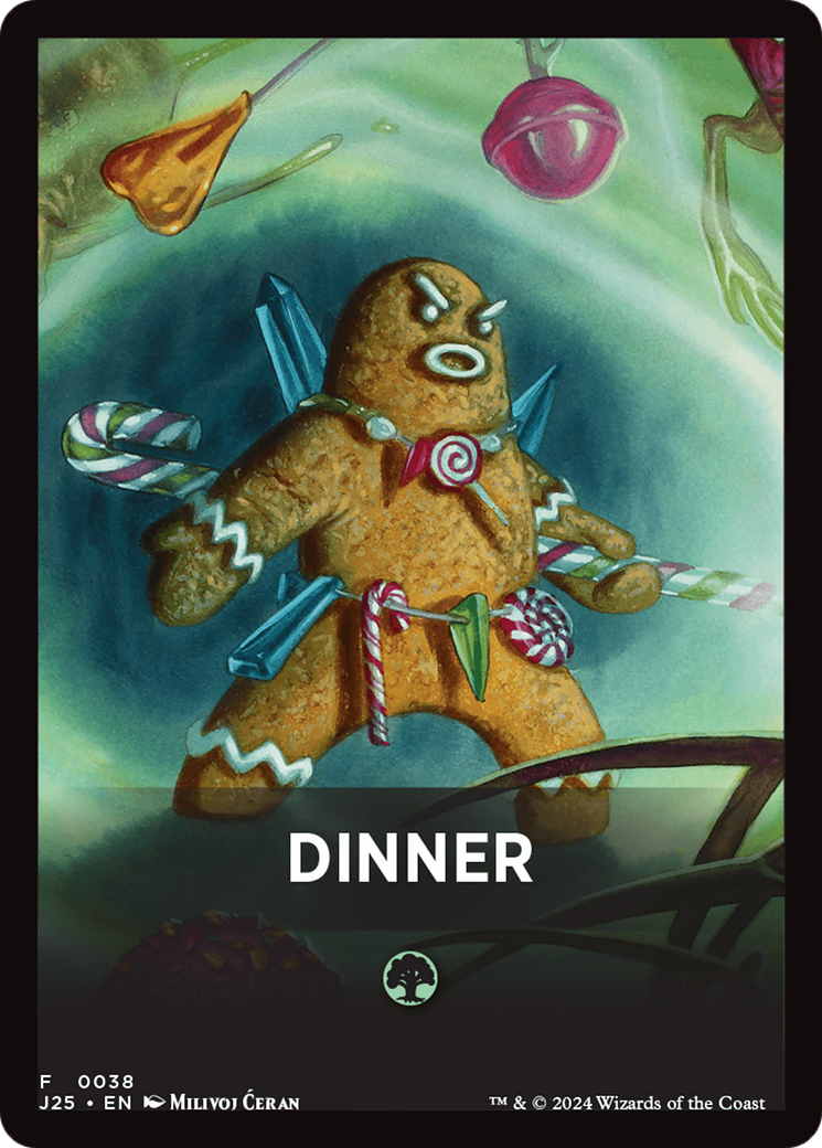 Dinner Theme Card [Foundations Jumpstart Front Cards] MTG Single Magic: The Gathering | Red Claw Gaming