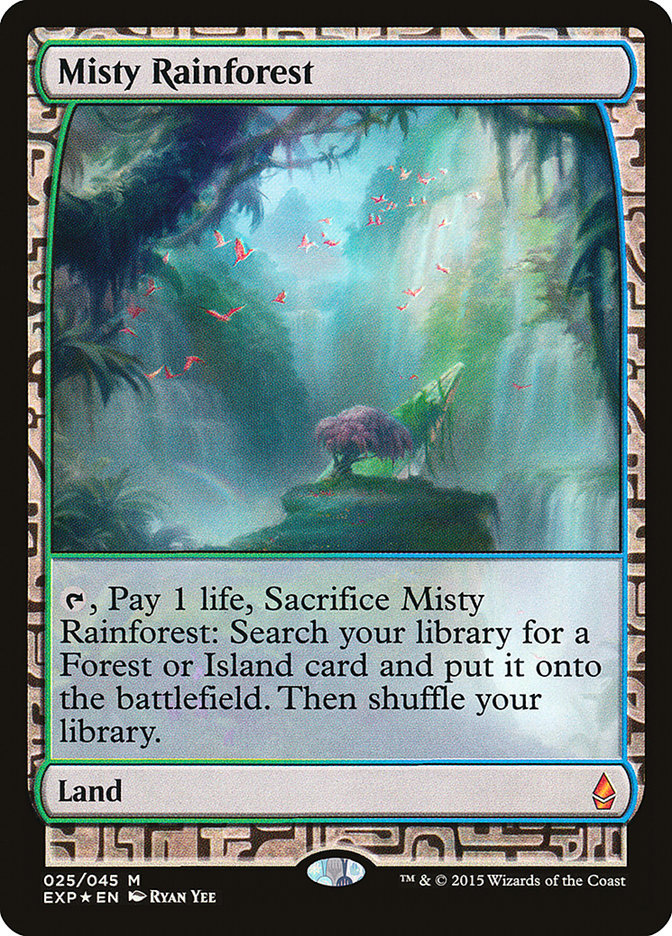 Misty Rainforest [Zendikar Expeditions] MTG Single Magic: The Gathering | Red Claw Gaming