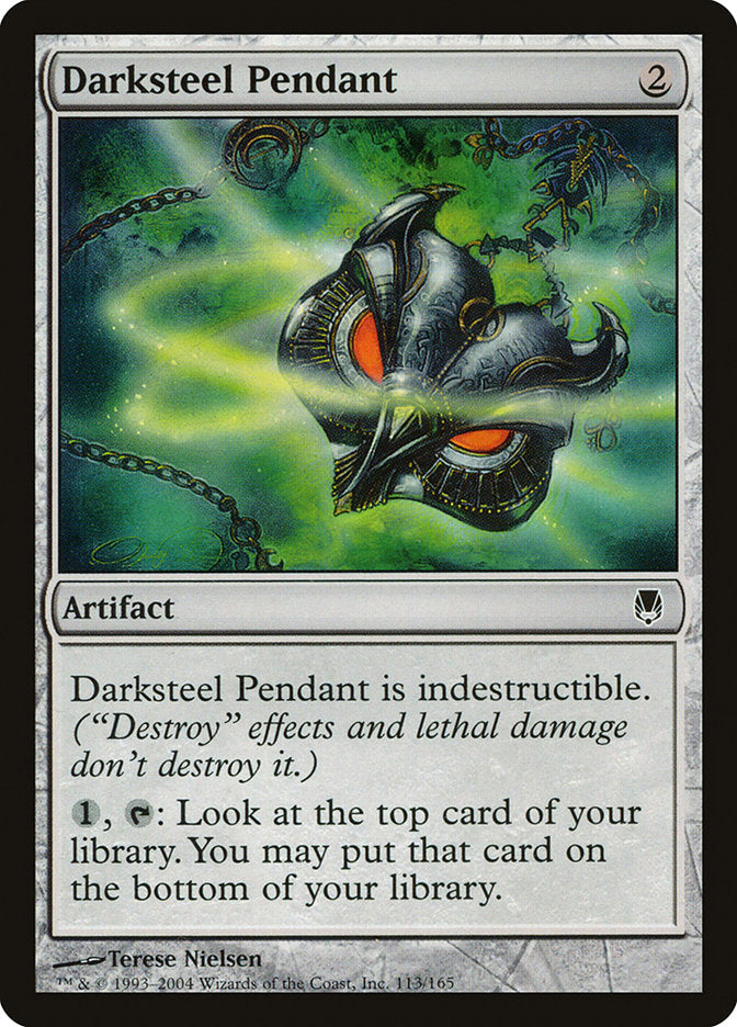 Darksteel Pendant [Darksteel] MTG Single Magic: The Gathering | Red Claw Gaming