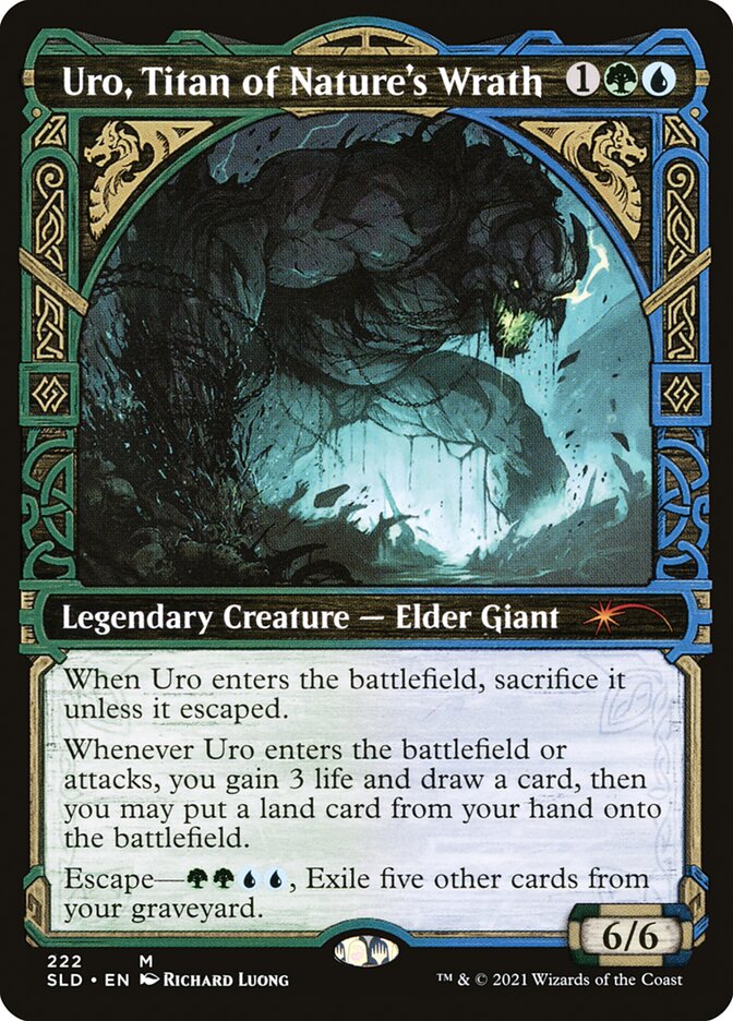 Uro, Titan of Nature's Wrath [Secret Lair Drop Series] MTG Single Magic: The Gathering | Red Claw Gaming