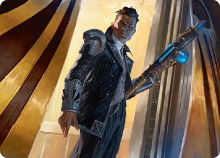 Backup Agent Art Card [Streets of New Capenna Art Series] MTG Single Magic: The Gathering | Red Claw Gaming